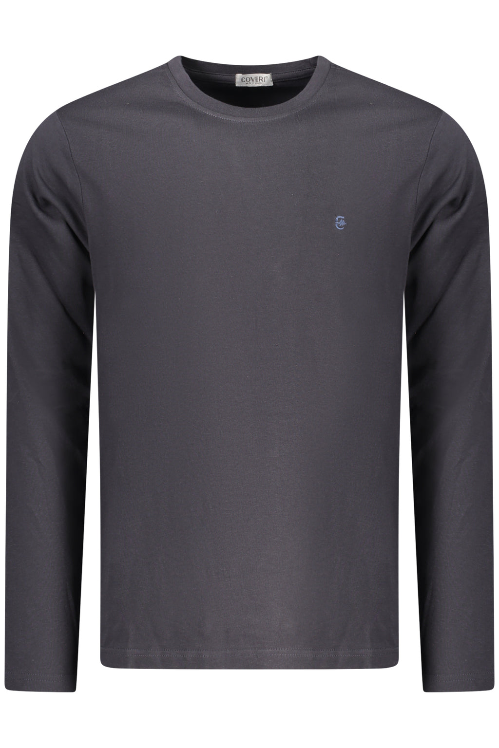 COVERI MOVING MEN'S LONG-SLEEVED T-SHIRT BLUE