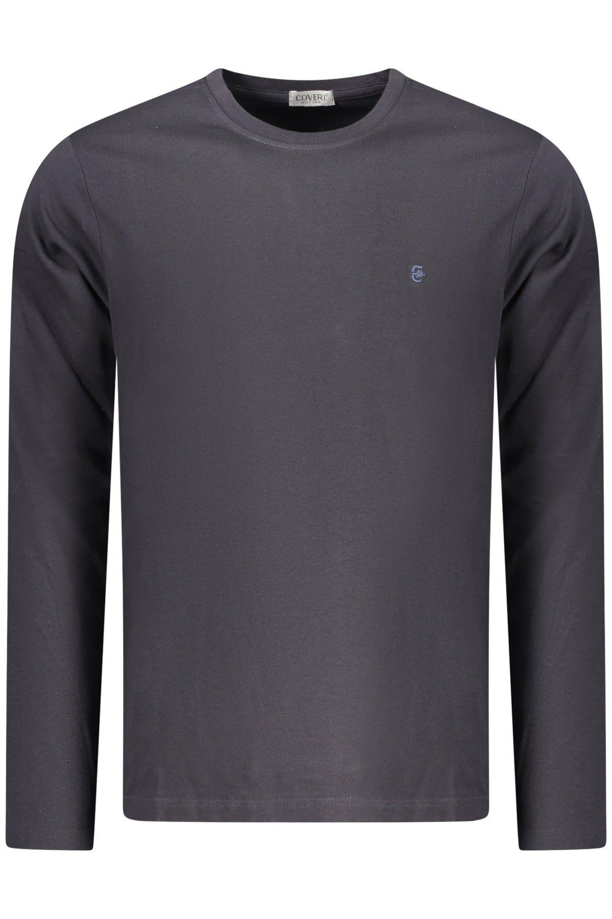 COVERI MOVING MEN'S LONG-SLEEVED T-SHIRT BLUE