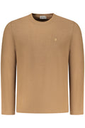 COVERI MOVING MEN'S LONG-SLEEVED T-SHIRT BROWN