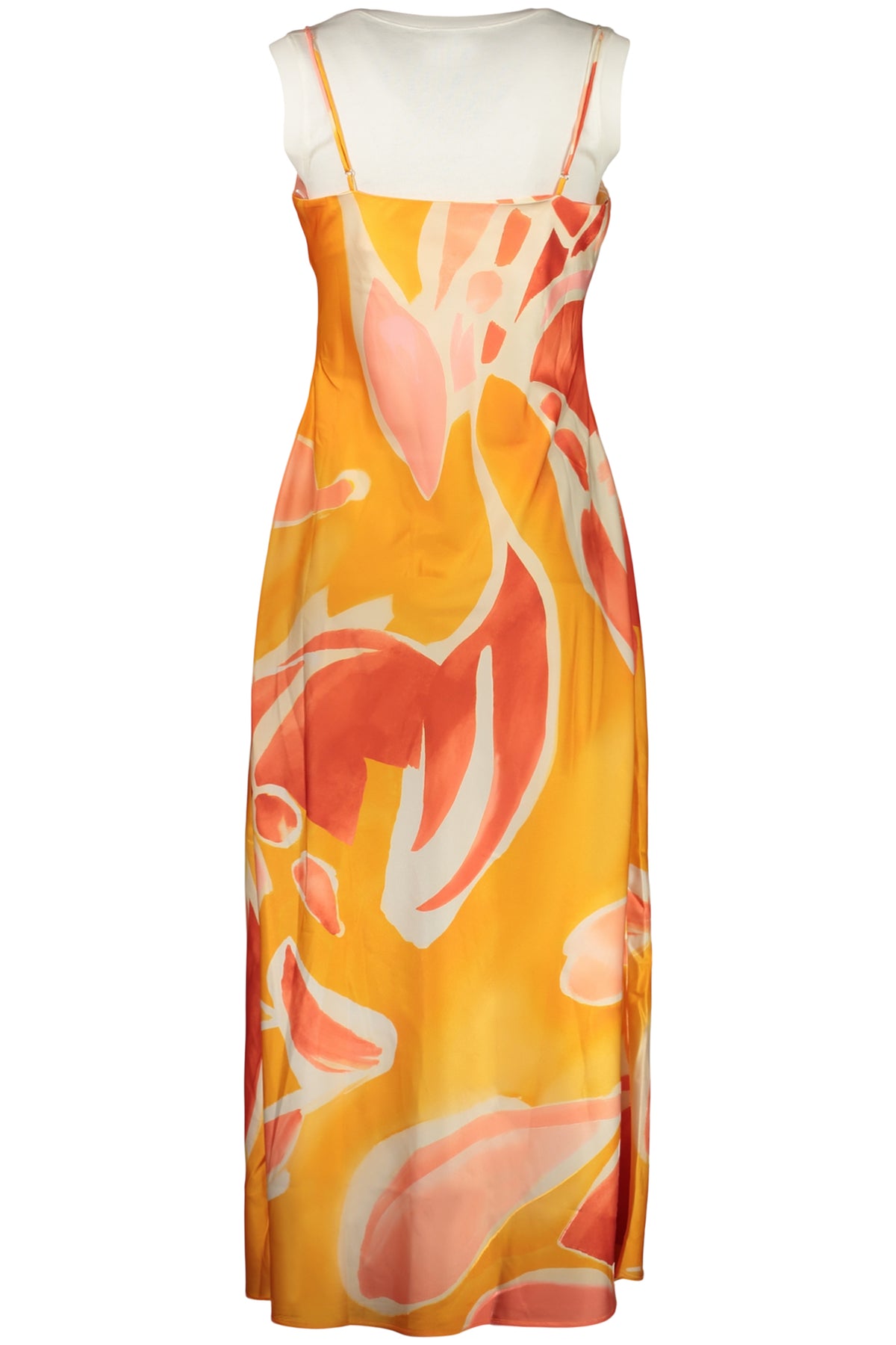 DESIGUAL WOMEN'S LONG DRESS ORANGE