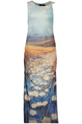 DESIGUAL WOMEN'S LONG DRESS BLUE