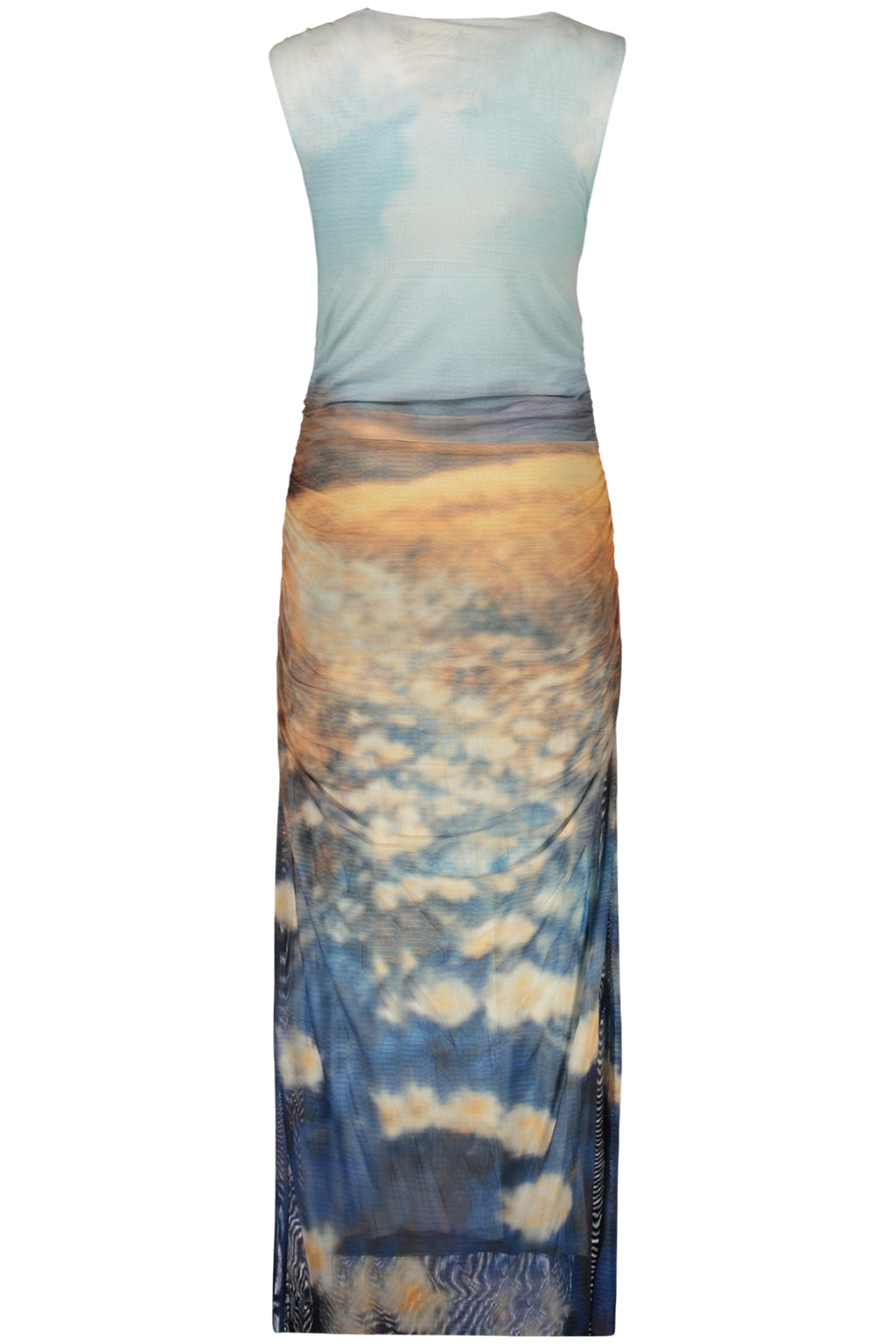 DESIGUAL WOMEN'S LONG DRESS BLUE