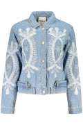 DESIGUAL WOMEN'S DENIM JACKET BLUE