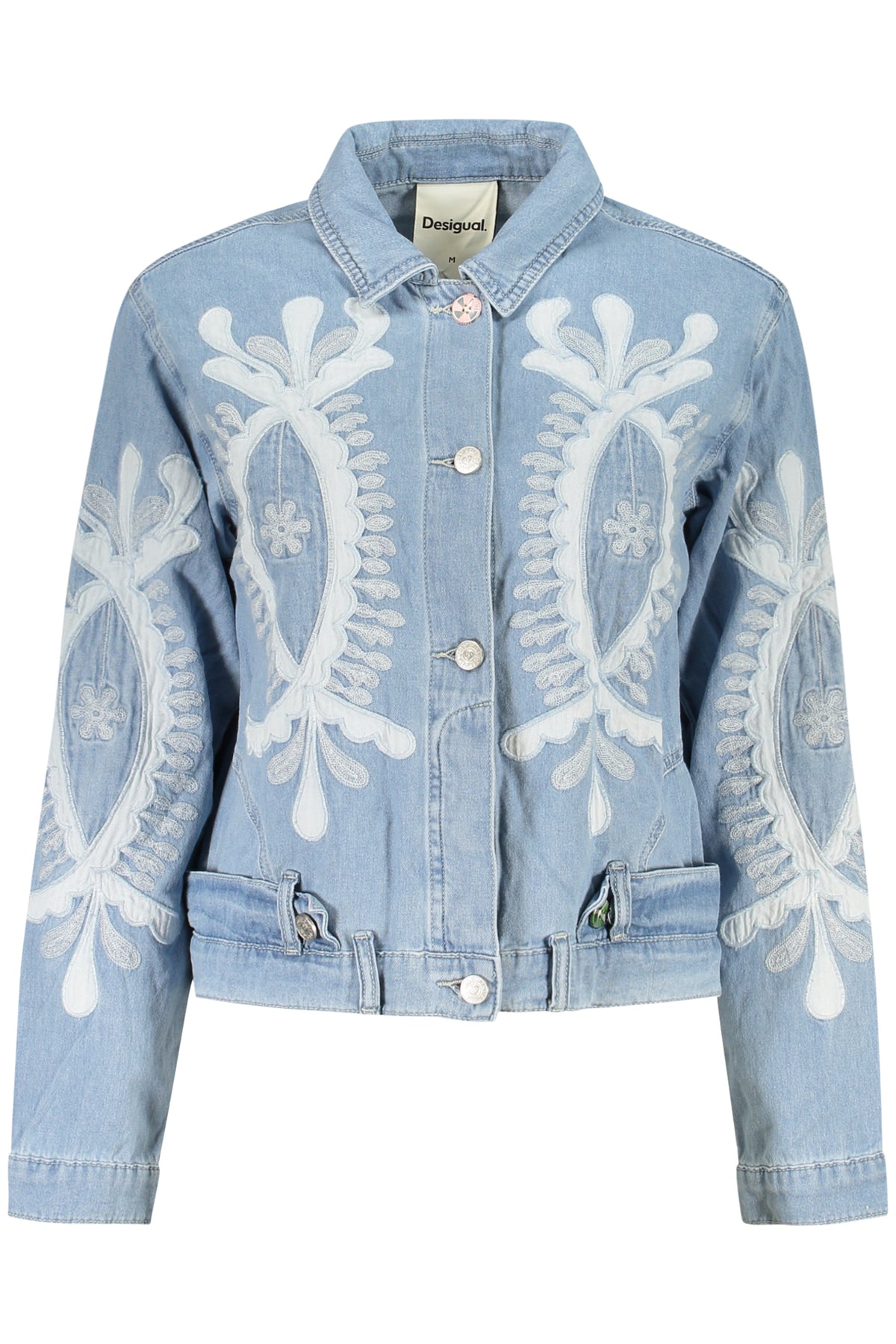 DESIGUAL WOMEN'S DENIM JACKET BLUE