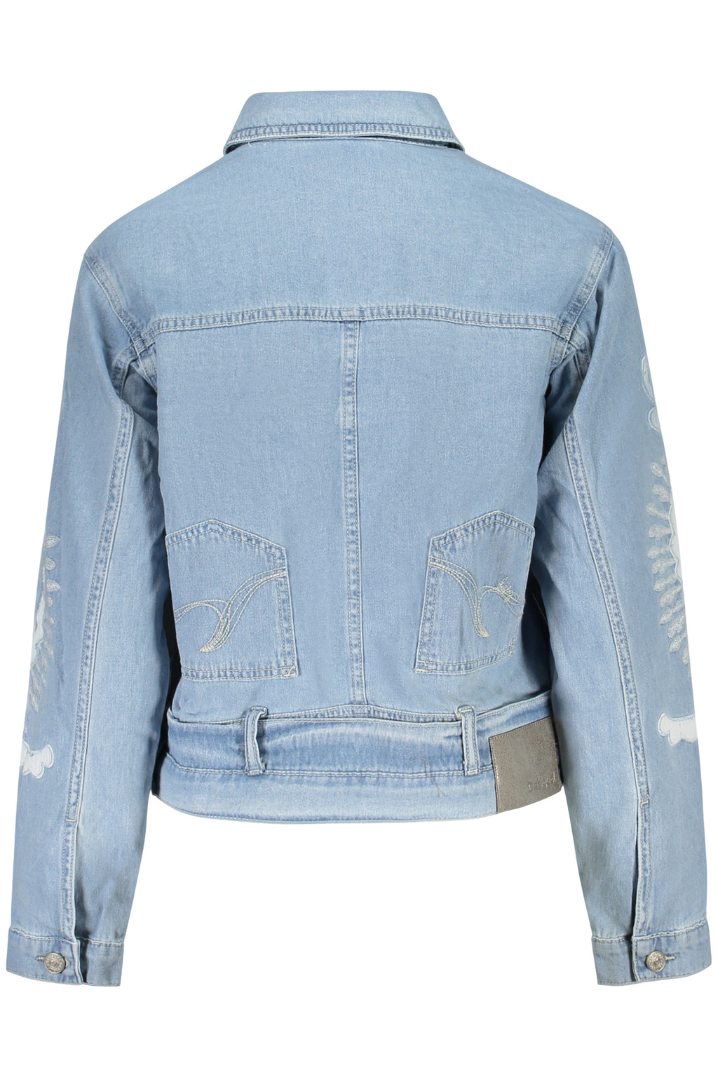 DESIGUAL WOMEN'S DENIM JACKET BLUE