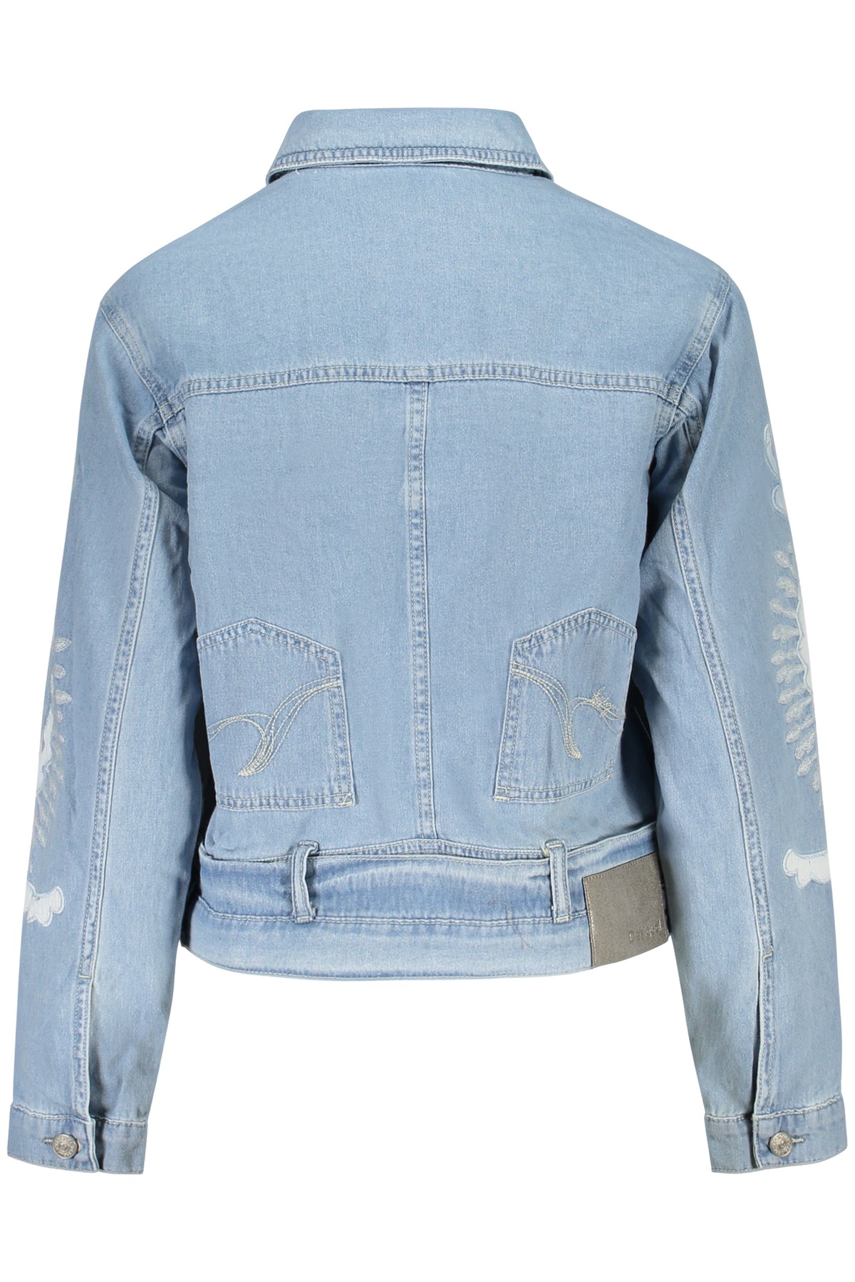 DESIGUAL WOMEN'S DENIM JACKET BLUE