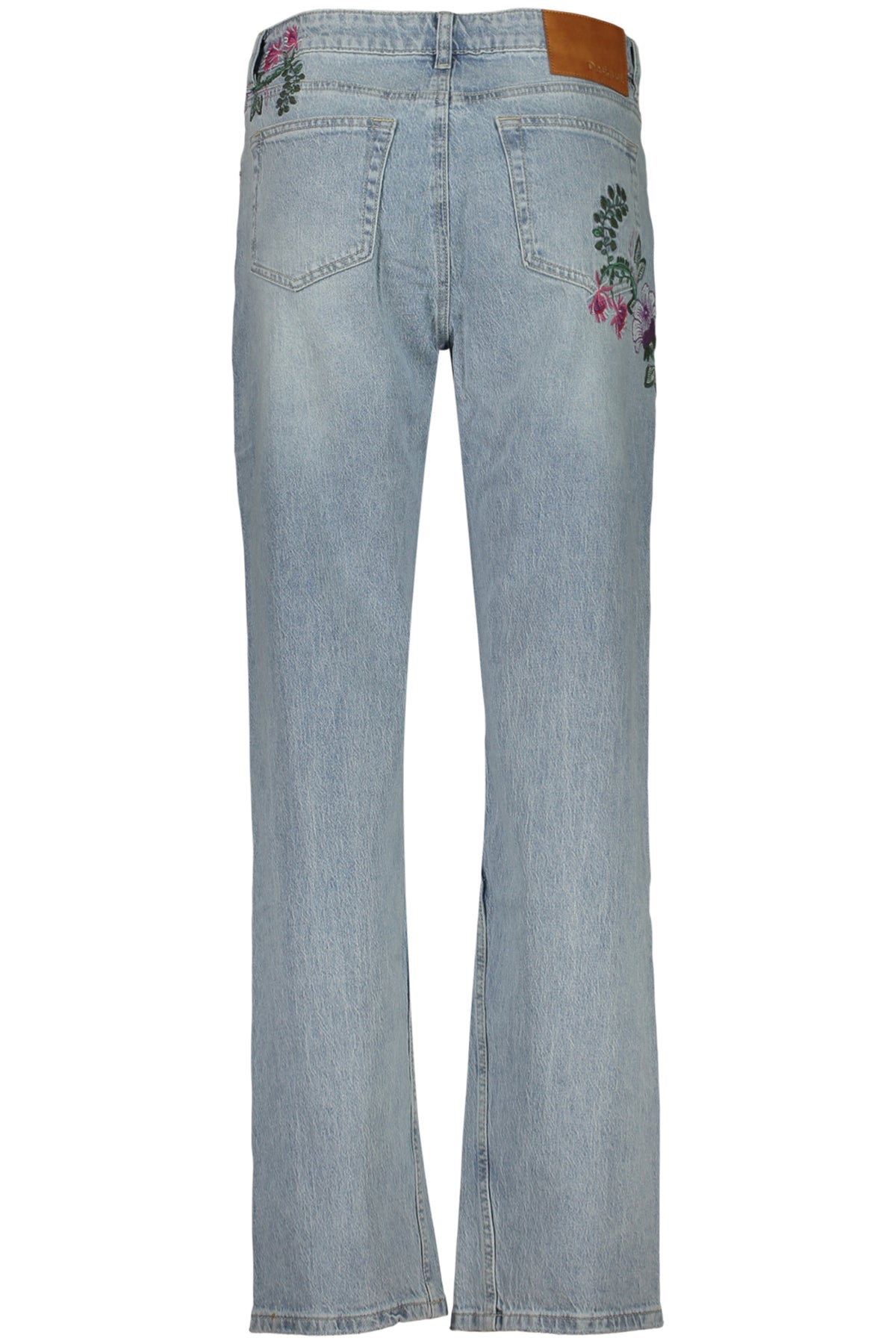 DESIGUAL WOMEN'S DENIM JEANS BLUE