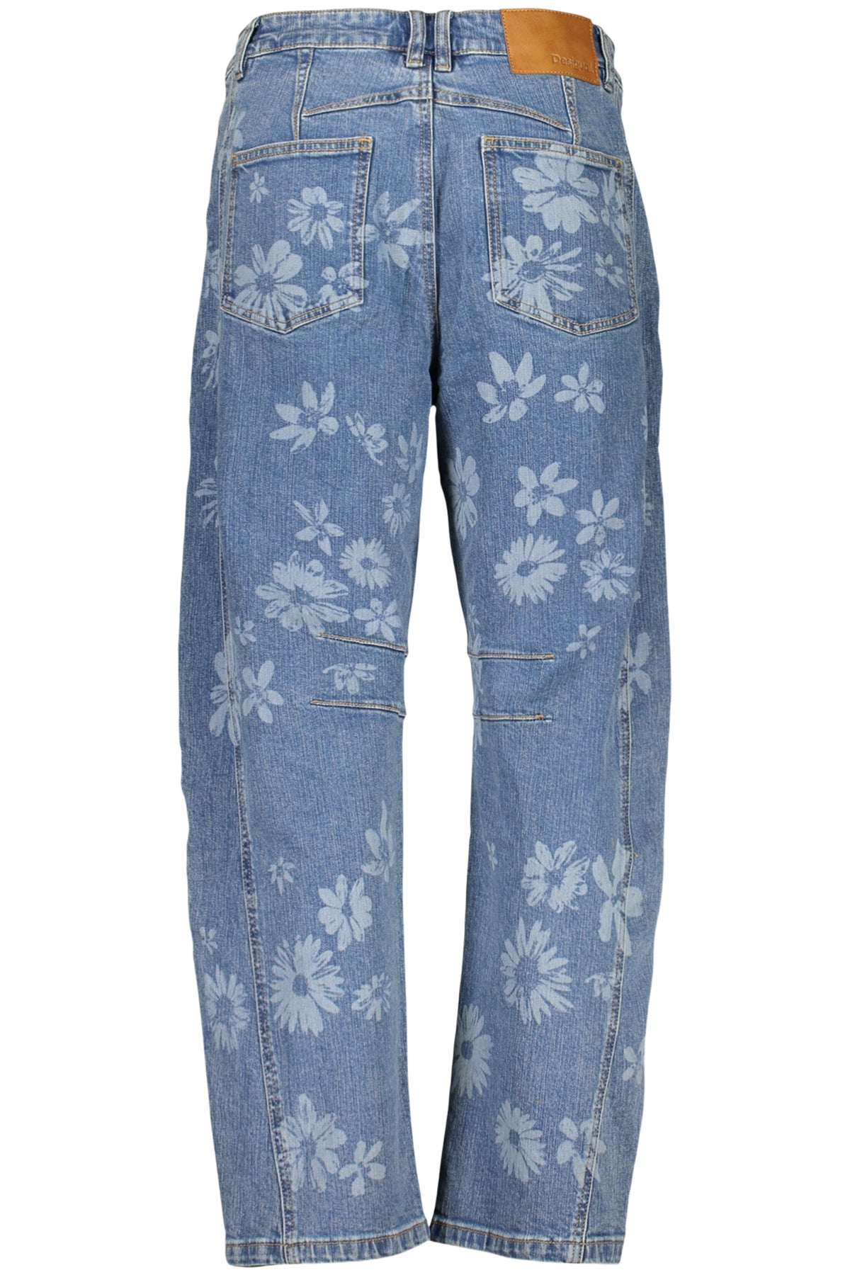 DESIGUAL WOMEN'S DENIM JEANS BLUE