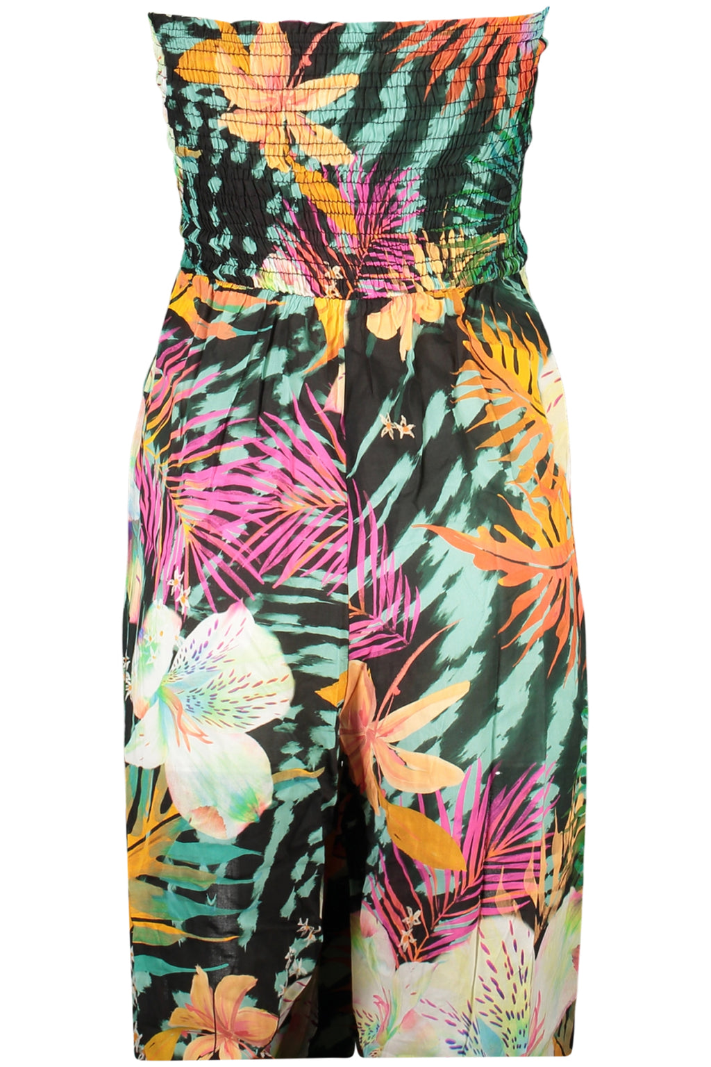 DESIGUAL WOMEN'S BLACK OVERALLS