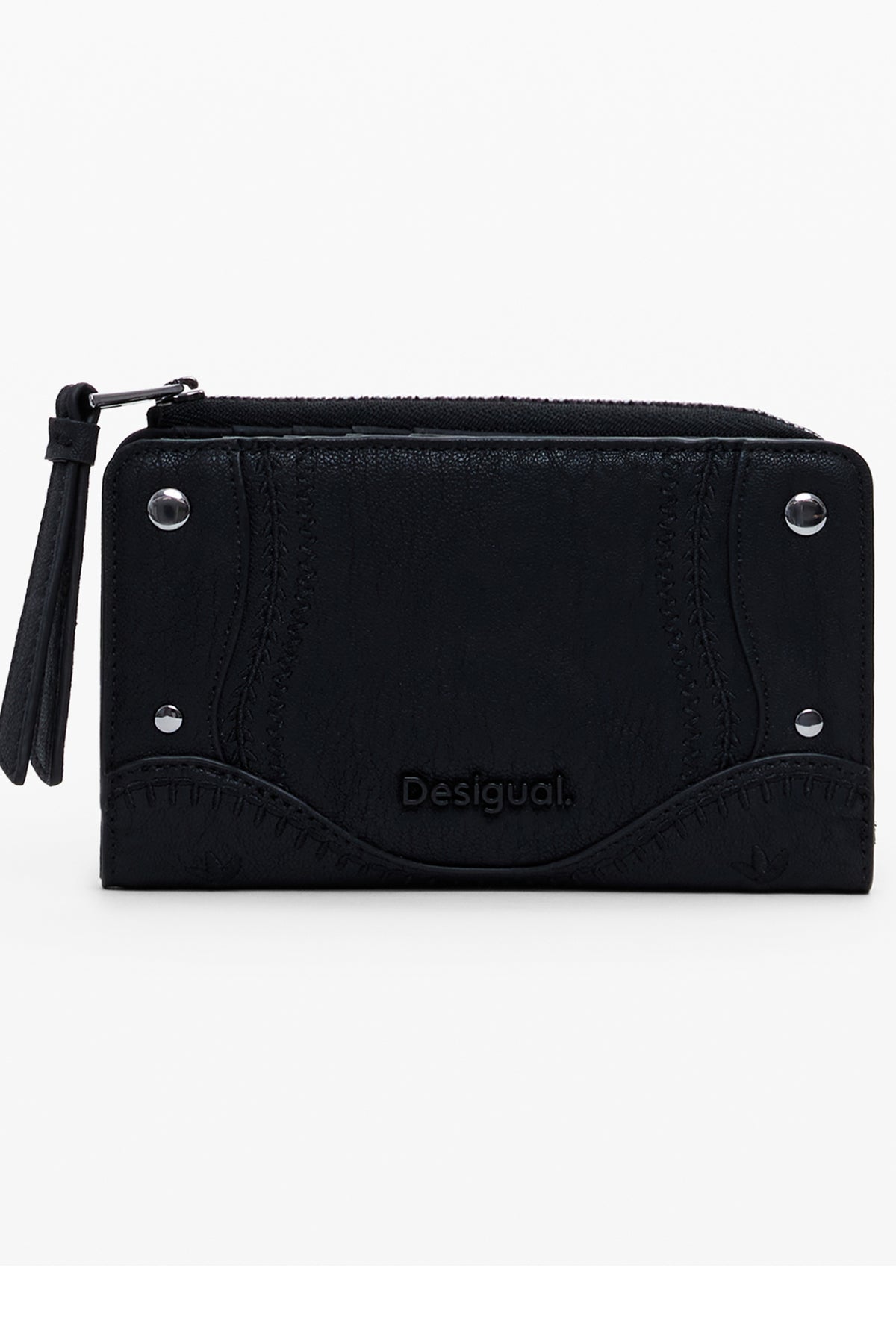 DESIGUAL WOMEN'S BLACK WALLET
