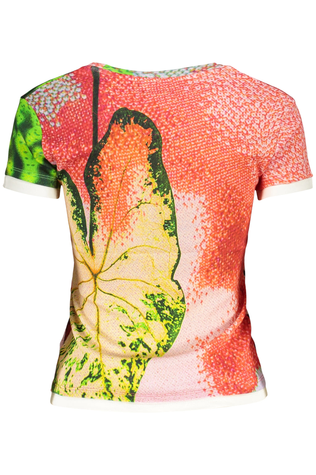 DESIGUAL WOMEN'S SHORT-SLEEVED T-SHIRT RED