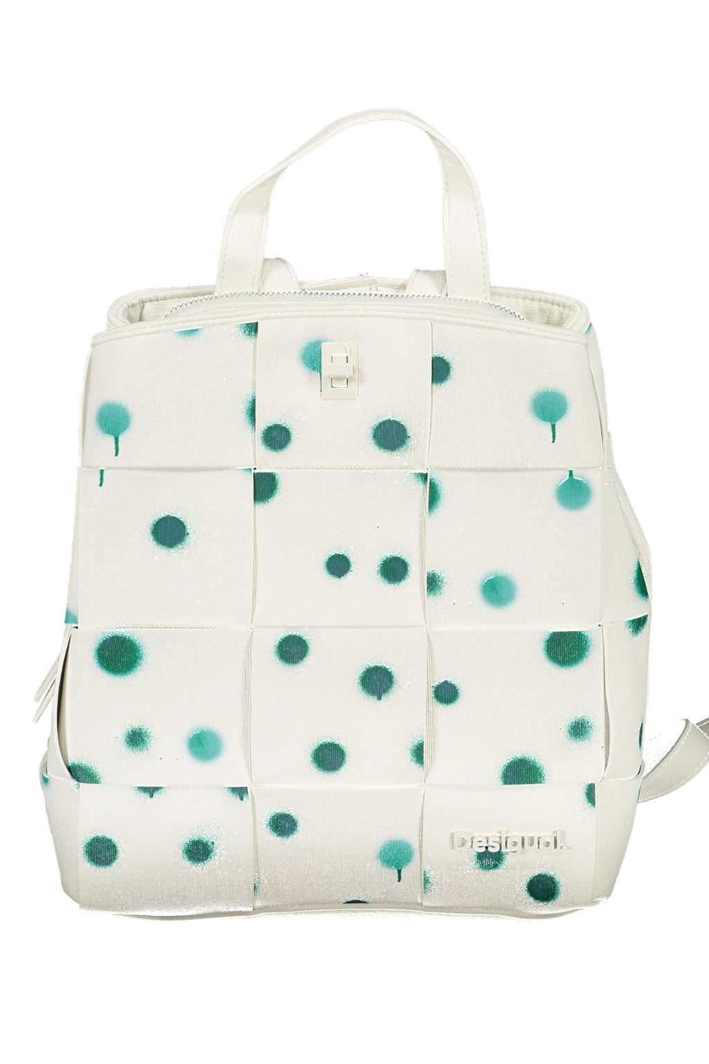 DESIGUAL WHITE WOMEN'S BACKPACK
