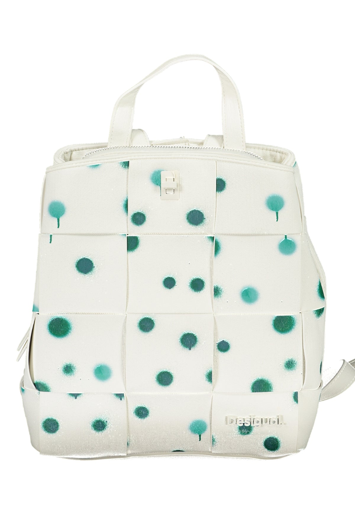 DESIGUAL WHITE WOMEN'S BACKPACK