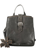 DESIGUAL WOMEN'S BLACK BACKPACK