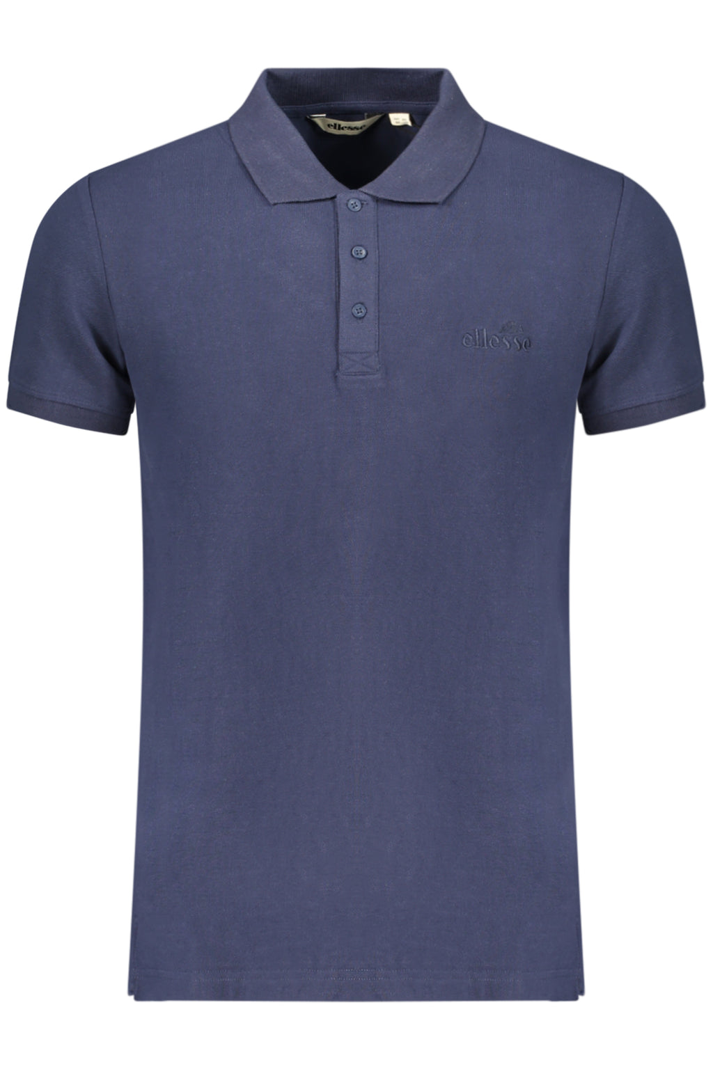 ELLESSE MEN'S SHORT-SLEEVE POLO SHIRT BLUE