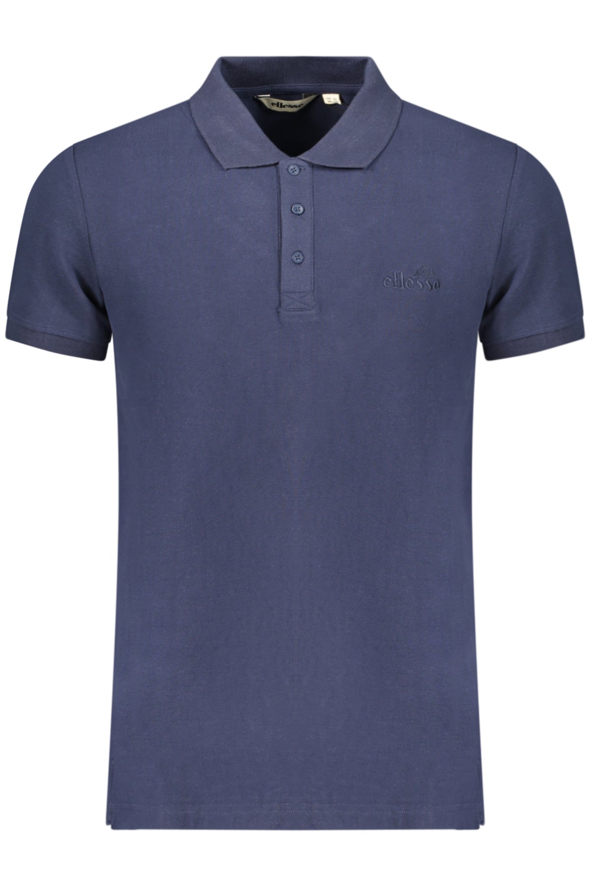 ELLESSE MEN'S SHORT-SLEEVE POLO SHIRT BLUE