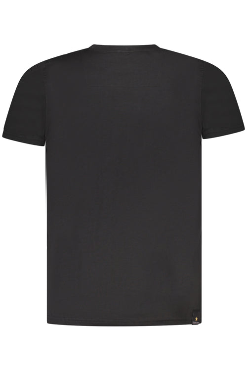 ACCADEMIA MILITARE Army 1659 Black Men's Short Sleeve T-shirt S5S639-5586