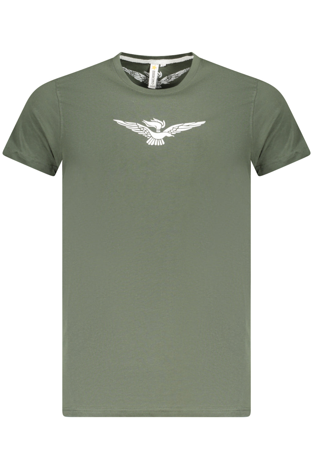 ACCADEMIA MILITARE Army 1659 Men's Short Sleeve T-shirt Green S5S640-5586