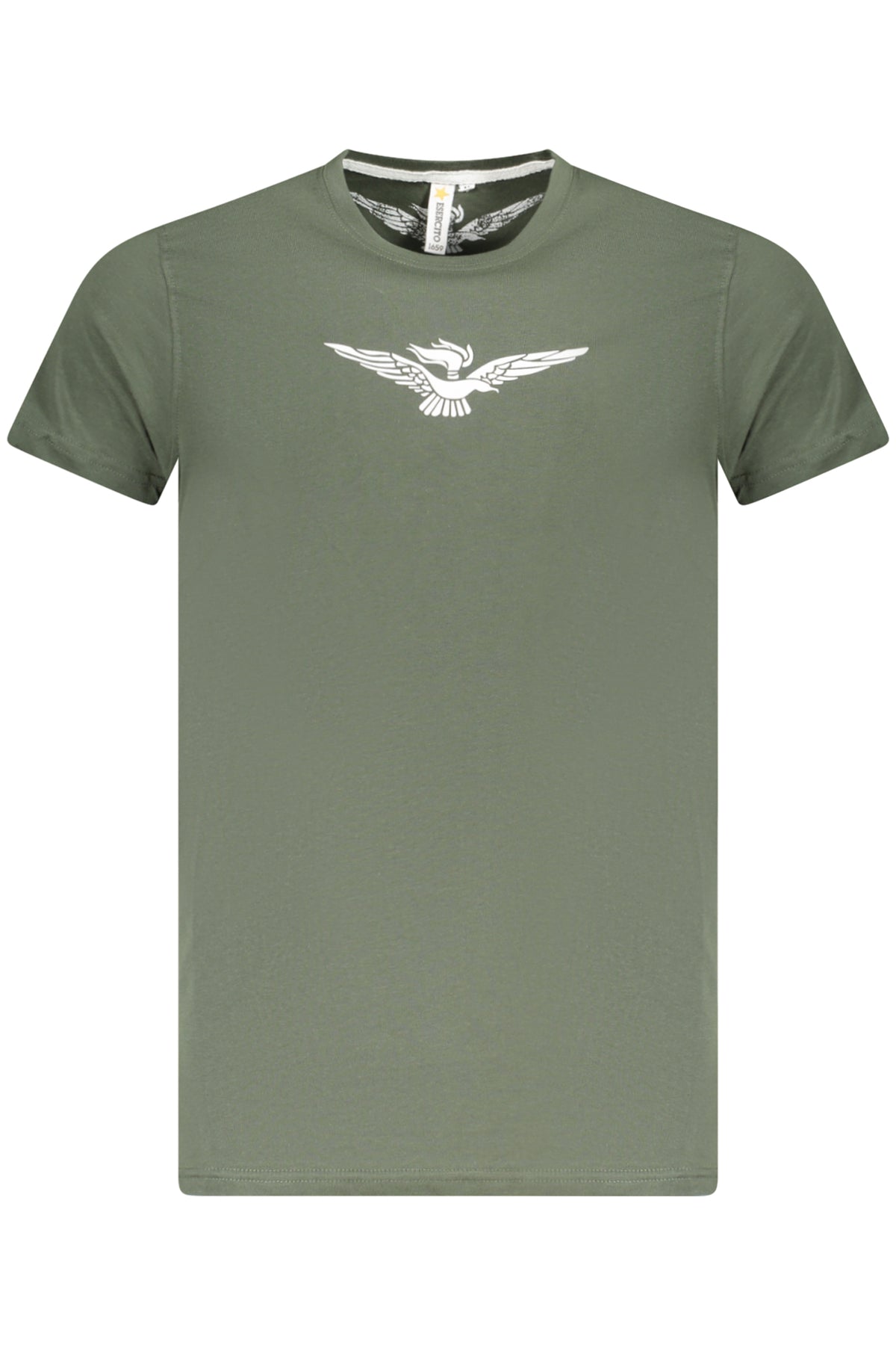 ACCADEMIA MILITARE Army 1659 Men's Short Sleeve T-shirt Green S5S640-5586