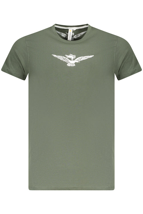 ACCADEMIA MILITARE Army 1659 Men's Short Sleeve T-shirt Green S5S640-5586