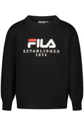 FILA KIDS' BLACK ZIP-UP SWEATSHIRT