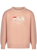 FILA PINK ZIP-UP SWEATSHIRT FOR GIRLS