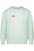 FILA GIRL'S GREEN ZIP-UP SWEATSHIRT