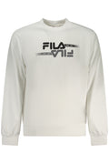 FILA MEN'S WHITE ZIP-UP SWEATSHIRT