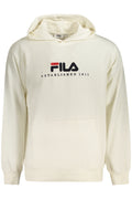FILA MEN'S WHITE ZIP-UP SWEATSHIRT
