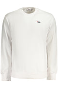 FILA MEN'S WHITE ZIP-UP SWEATSHIRT