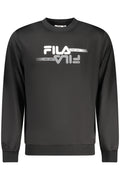 FILA MEN'S BLACK ZIP-UP SWEATSHIRT
