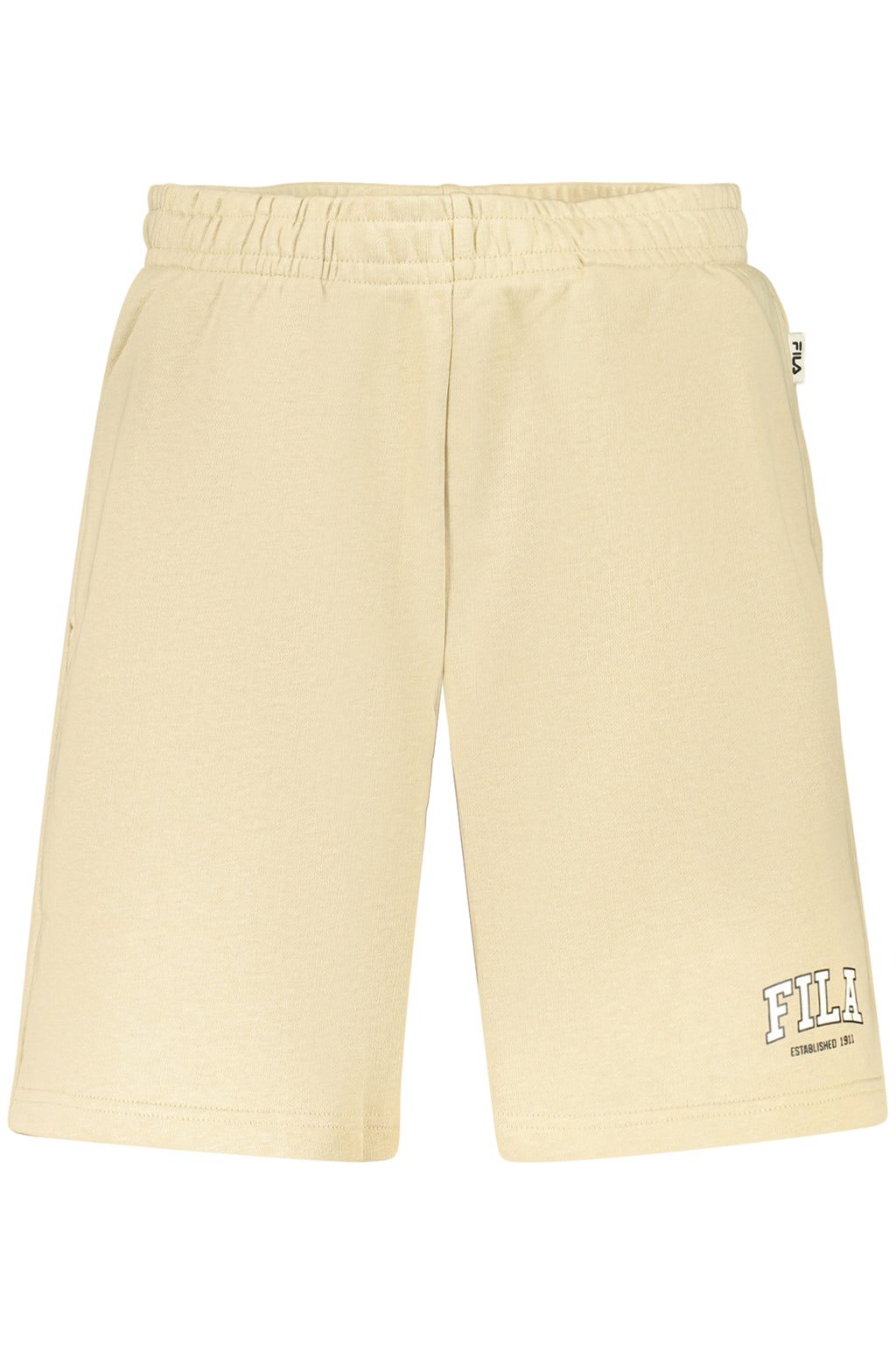 FILA MEN'S BEIGE SHORT TRACKSUIT PANTS
