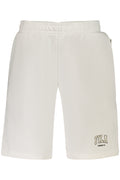 FILA MEN'S WHITE SHORT TRACKSUIT PANTS
