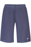 FILA MEN'S BLUE SHORT TRACKSUIT PANTS