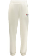 FILA MEN'S LONG WHITE TRACKSUIT PANTS