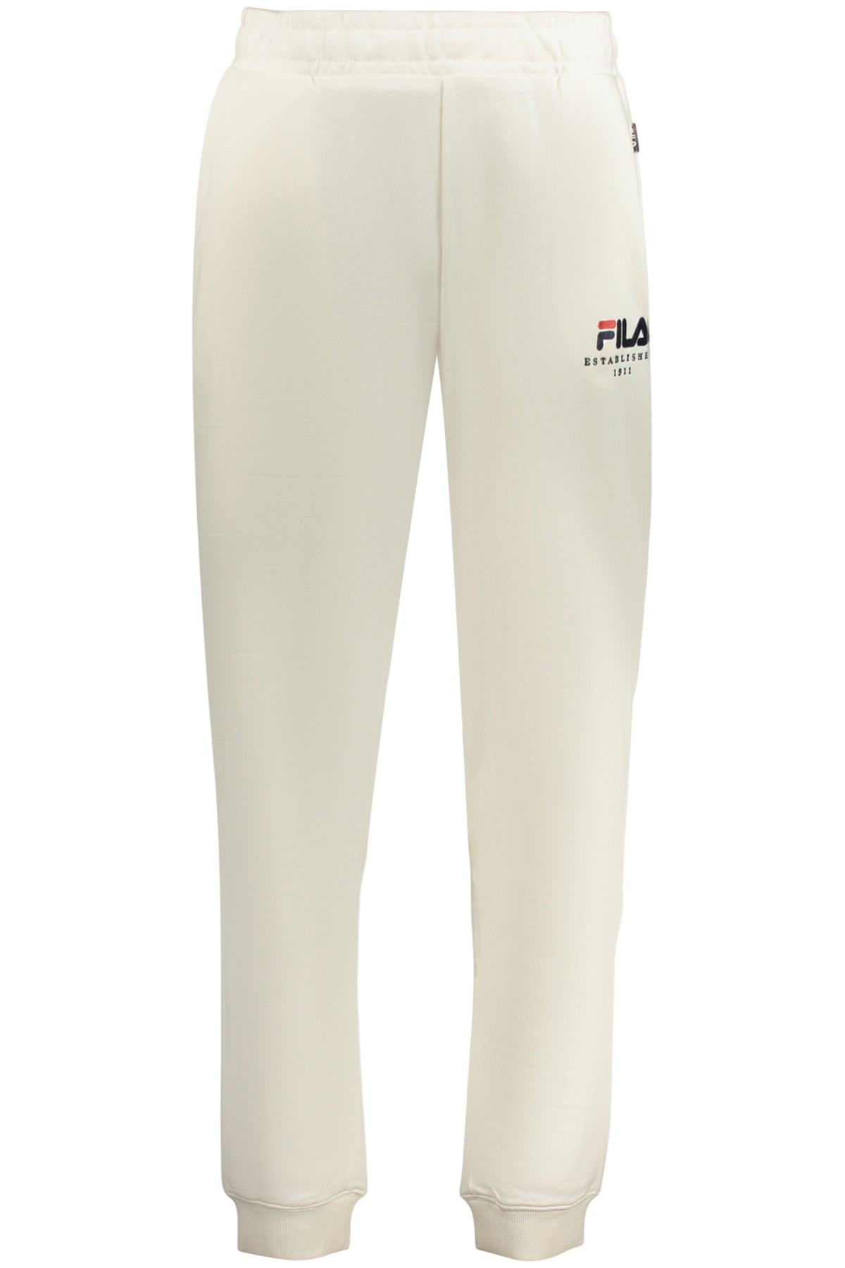 FILA Men's Long White Tracksuit Pants FAU0228