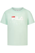 FILA GIRLS' SHORT-SLEEVED T-SHIRT GREEN