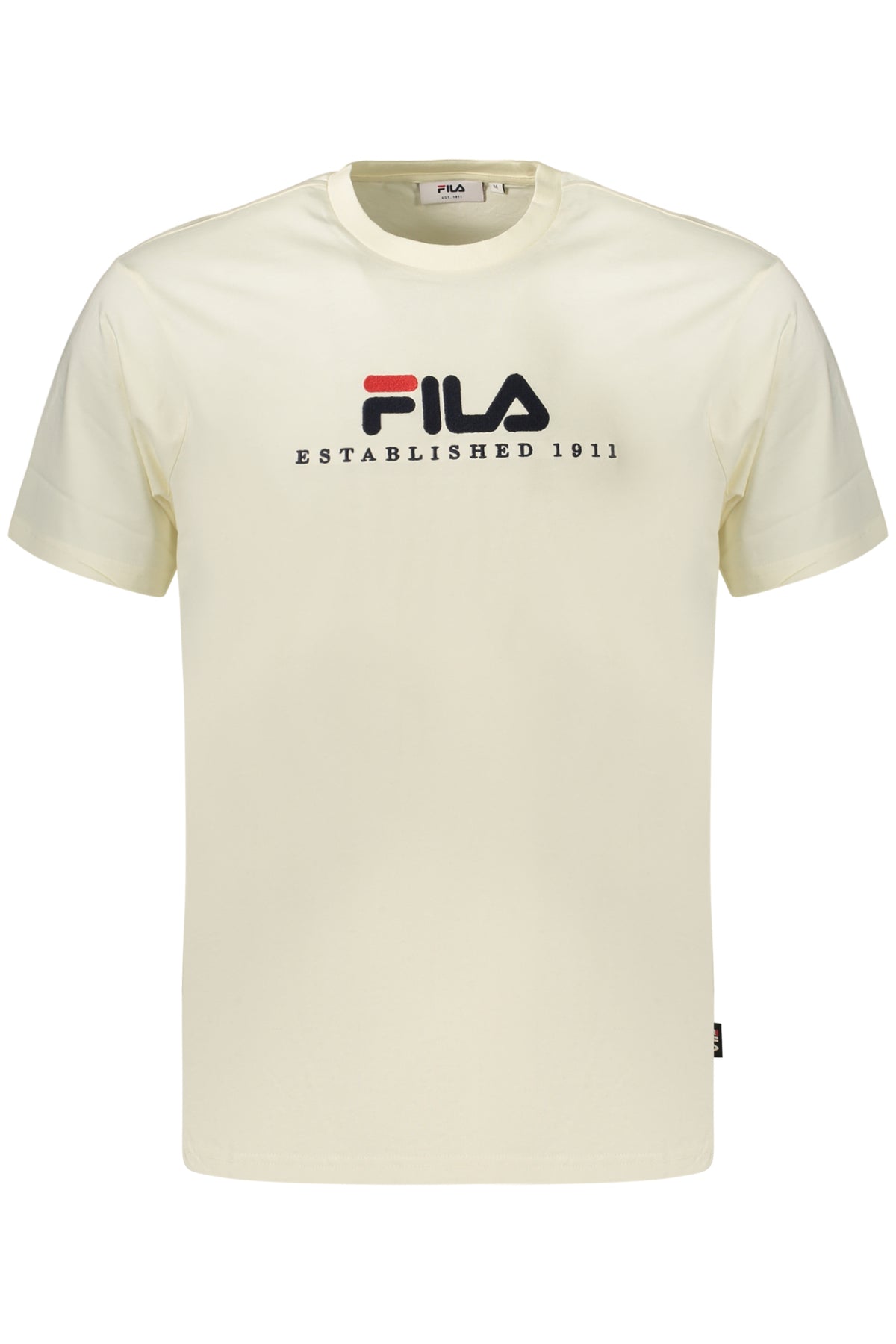 FILA MEN'S SHORT-SLEEVE T-SHIRT BEIGE