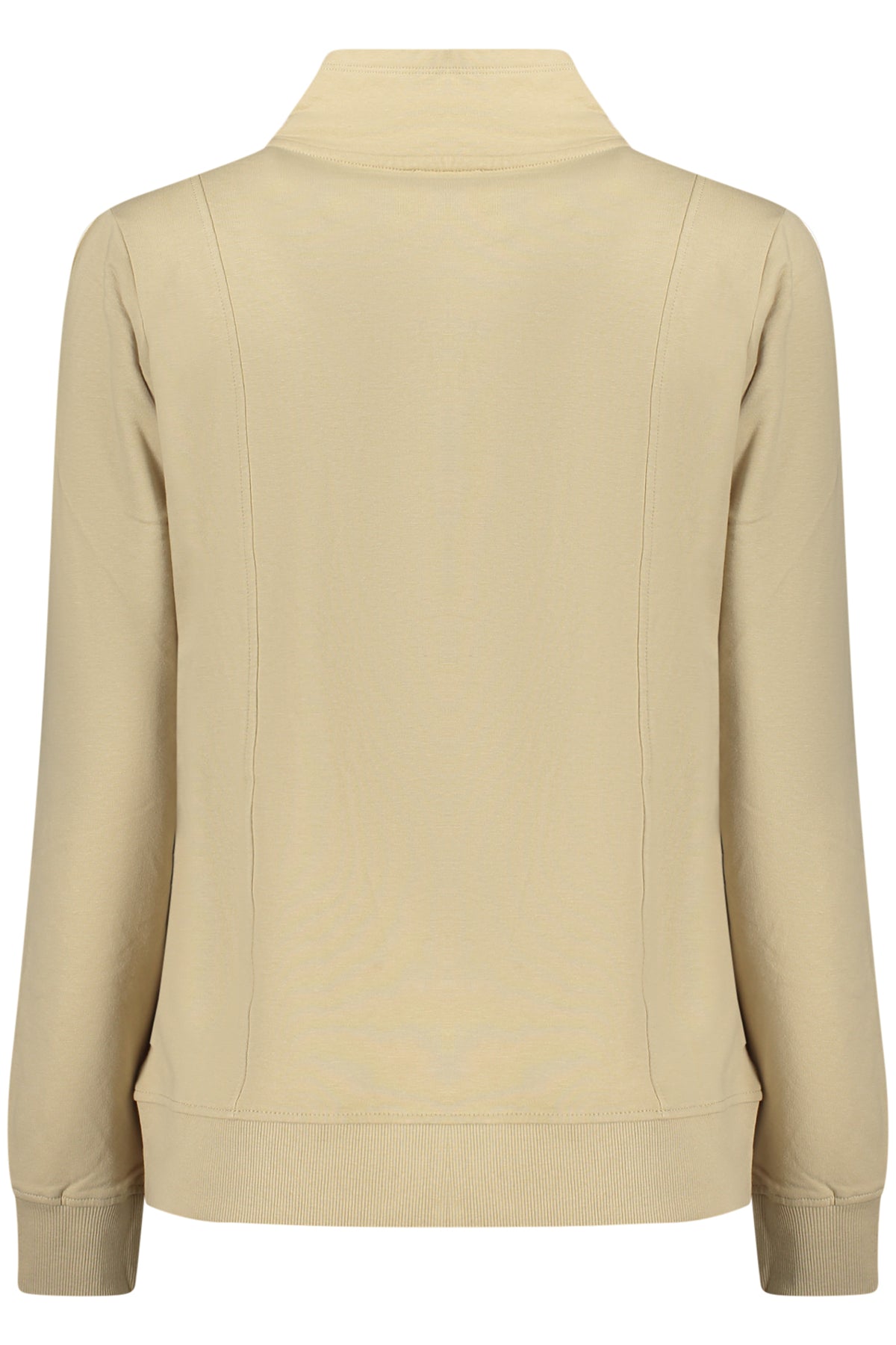 FREDDY WOMEN'S BEIGE ZIP-UP SWEATSHIRT