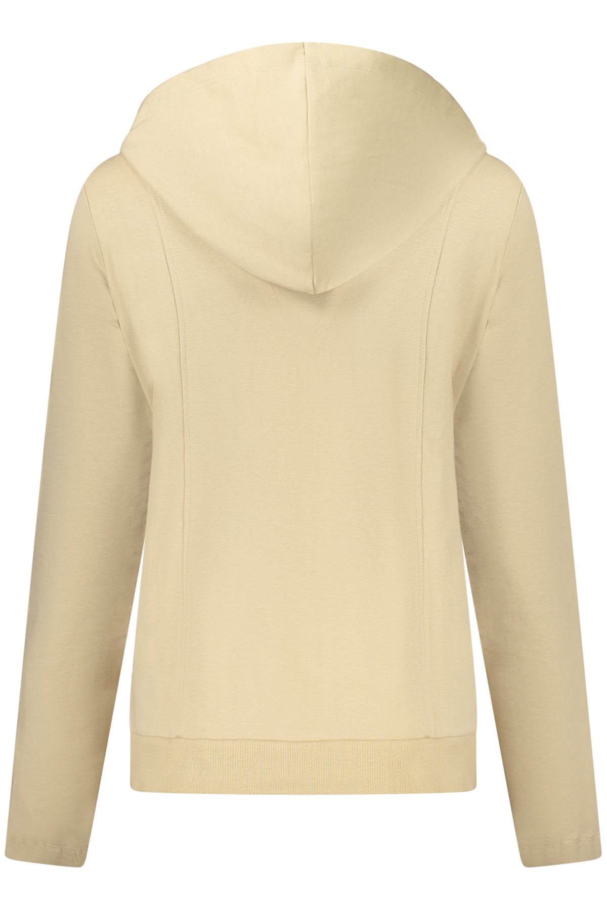 FREDDY WOMEN'S BEIGE ZIP-UP SWEATSHIRT