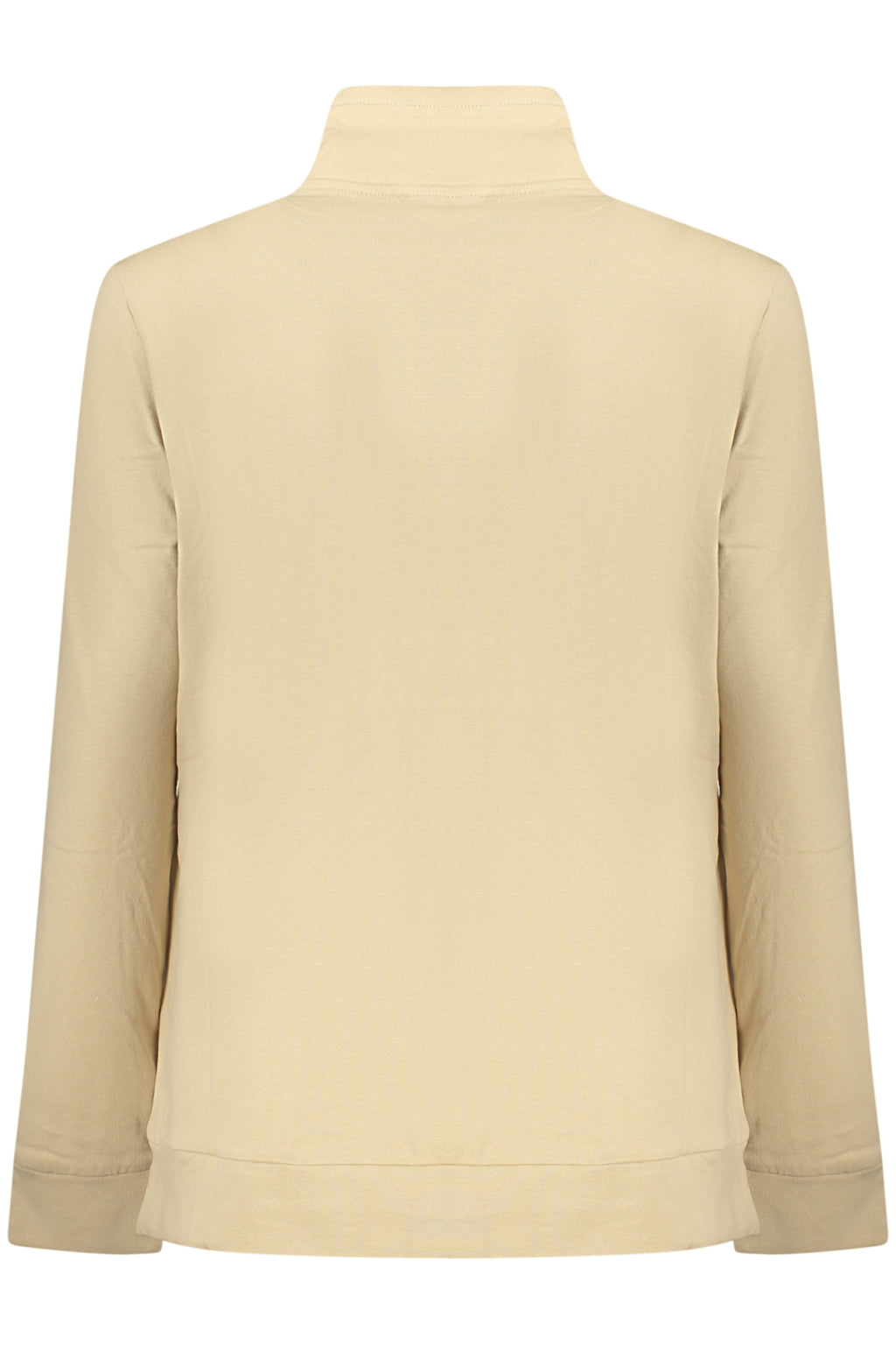 FREDDY WOMEN'S BEIGE ZIP-UP SWEATSHIRT