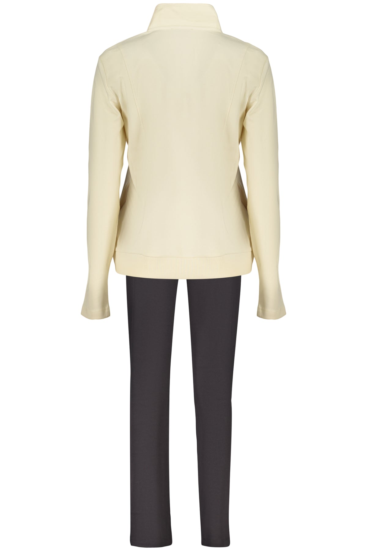 FREDDY WOMEN'S BEIGE ZIP-UP SWEATSHIRT