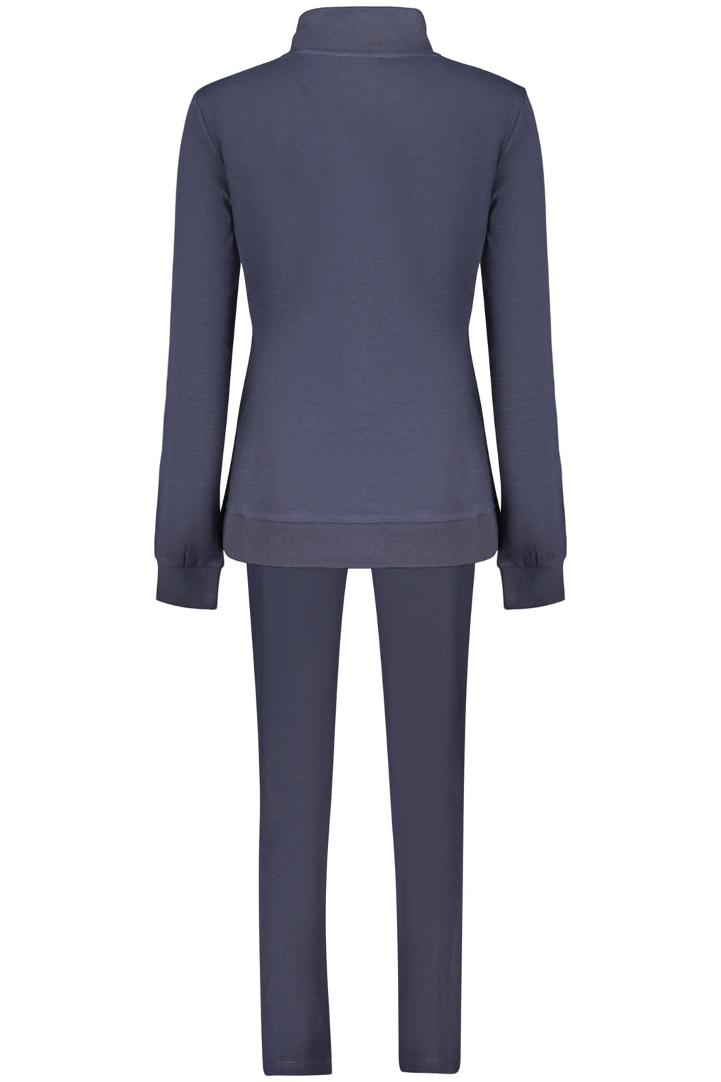 FREDDY WOMEN'S BLUE ZIP-UP SWEATSHIRT