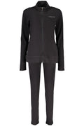 FREDDY WOMEN'S BLACK ZIP-UP SWEATSHIRT