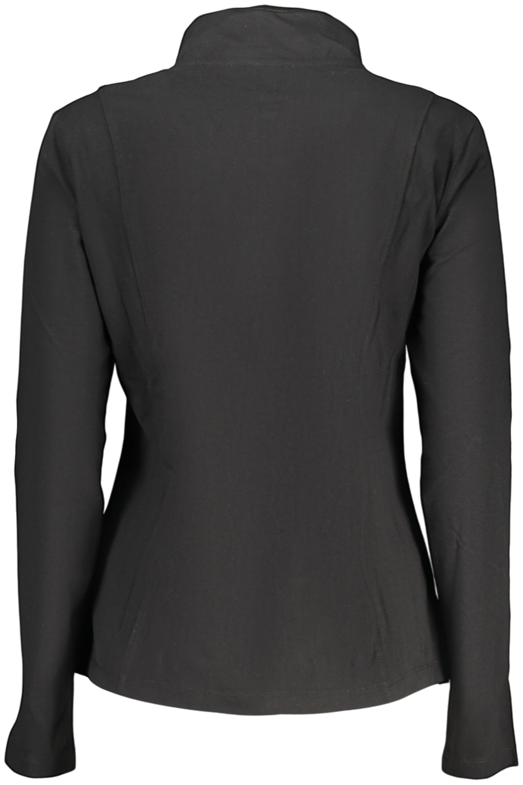 FREDDY WOMEN'S BLACK ZIP-UP SWEATSHIRT