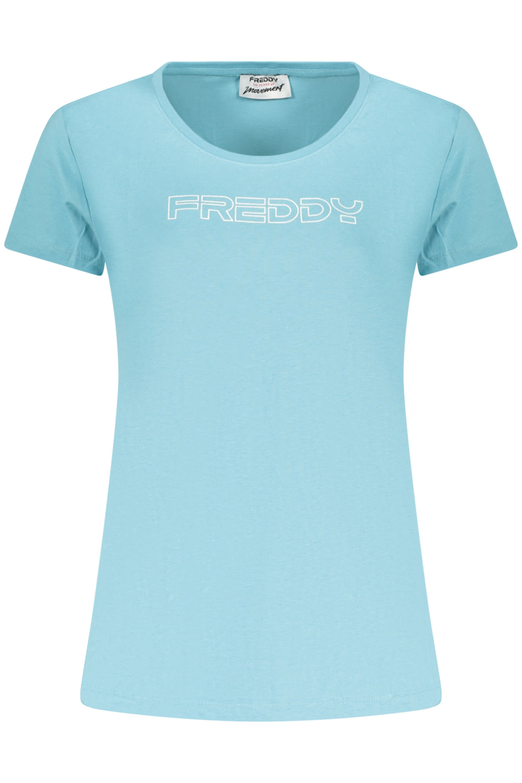 FREDDY WOMEN'S SHORT-SLEEVED T-SHIRT BLUE