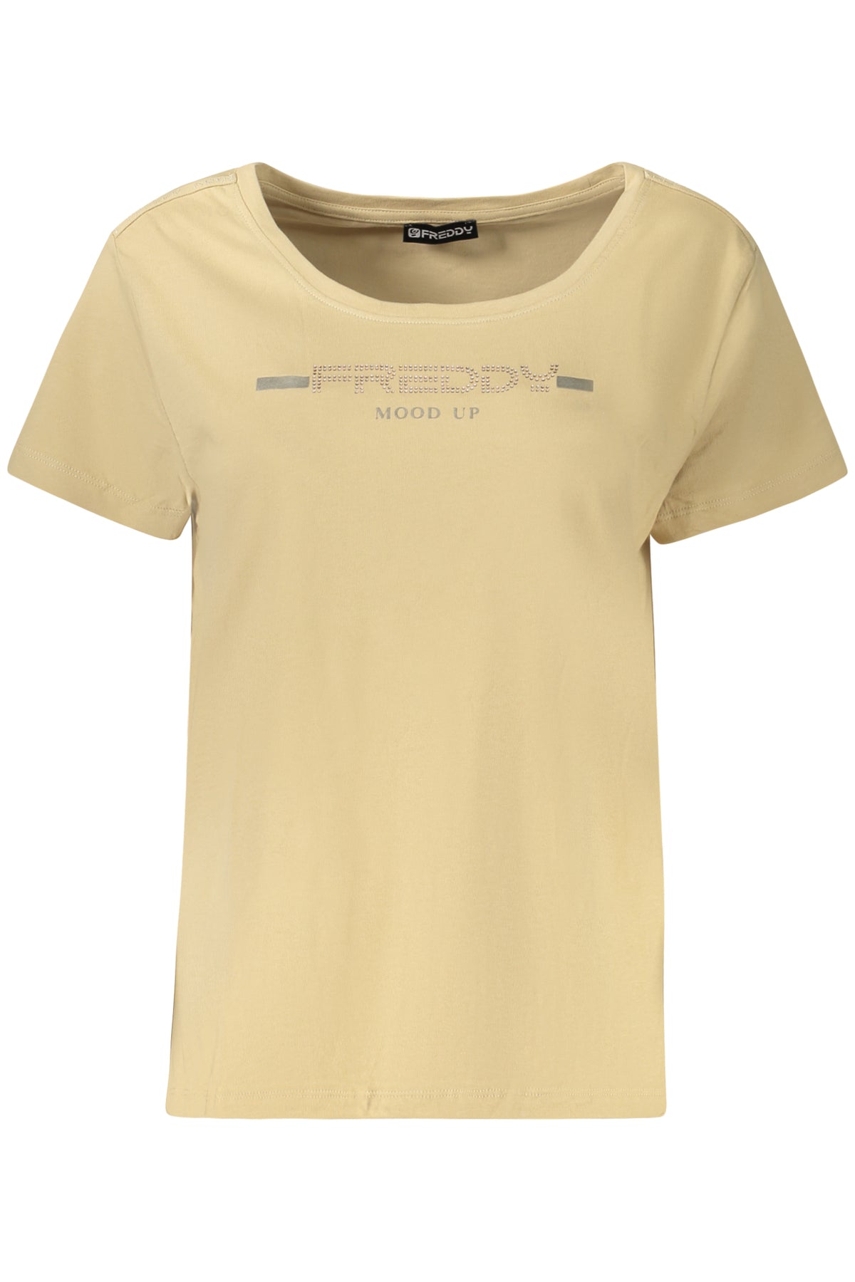 FREDDY WOMEN'S SHORT-SLEEVE T-SHIRT BEIGE