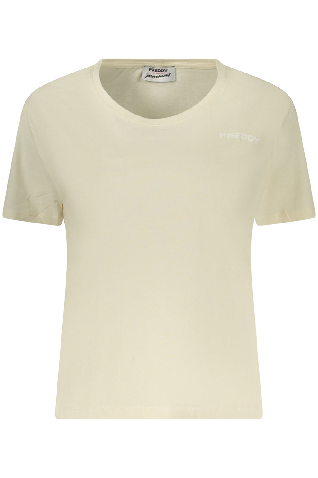 FREDDY WOMEN'S SHORT-SLEEVE T-SHIRT BEIGE