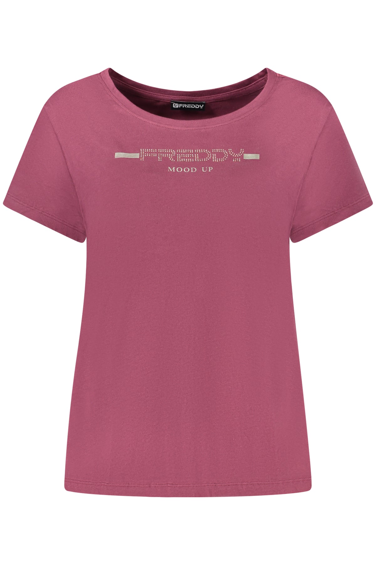 FREDDY WOMEN'S PURPLE SHORT-SLEEVE T-SHIRT