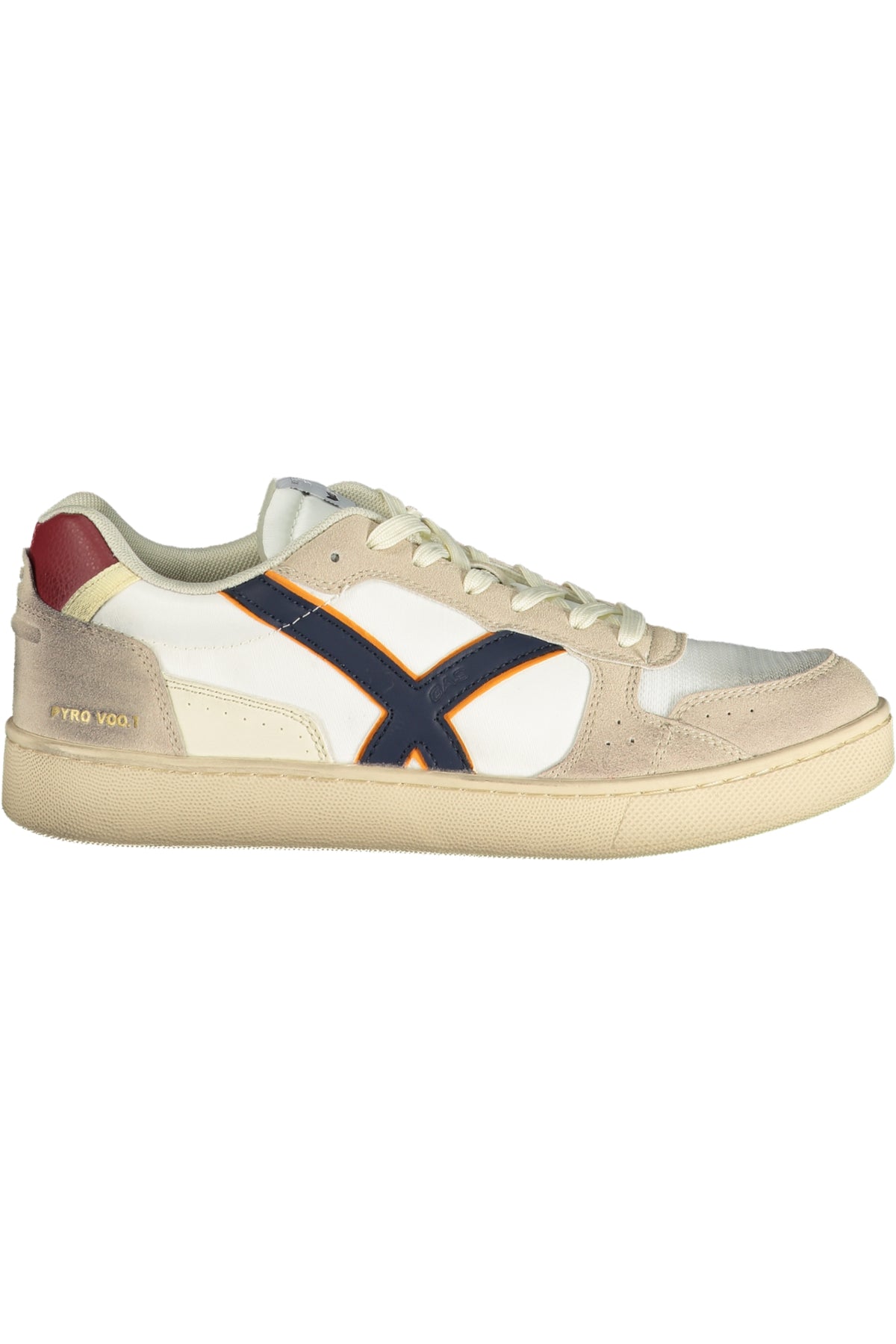 GAS MEN'S WHITE SPORTS FOOTWEAR